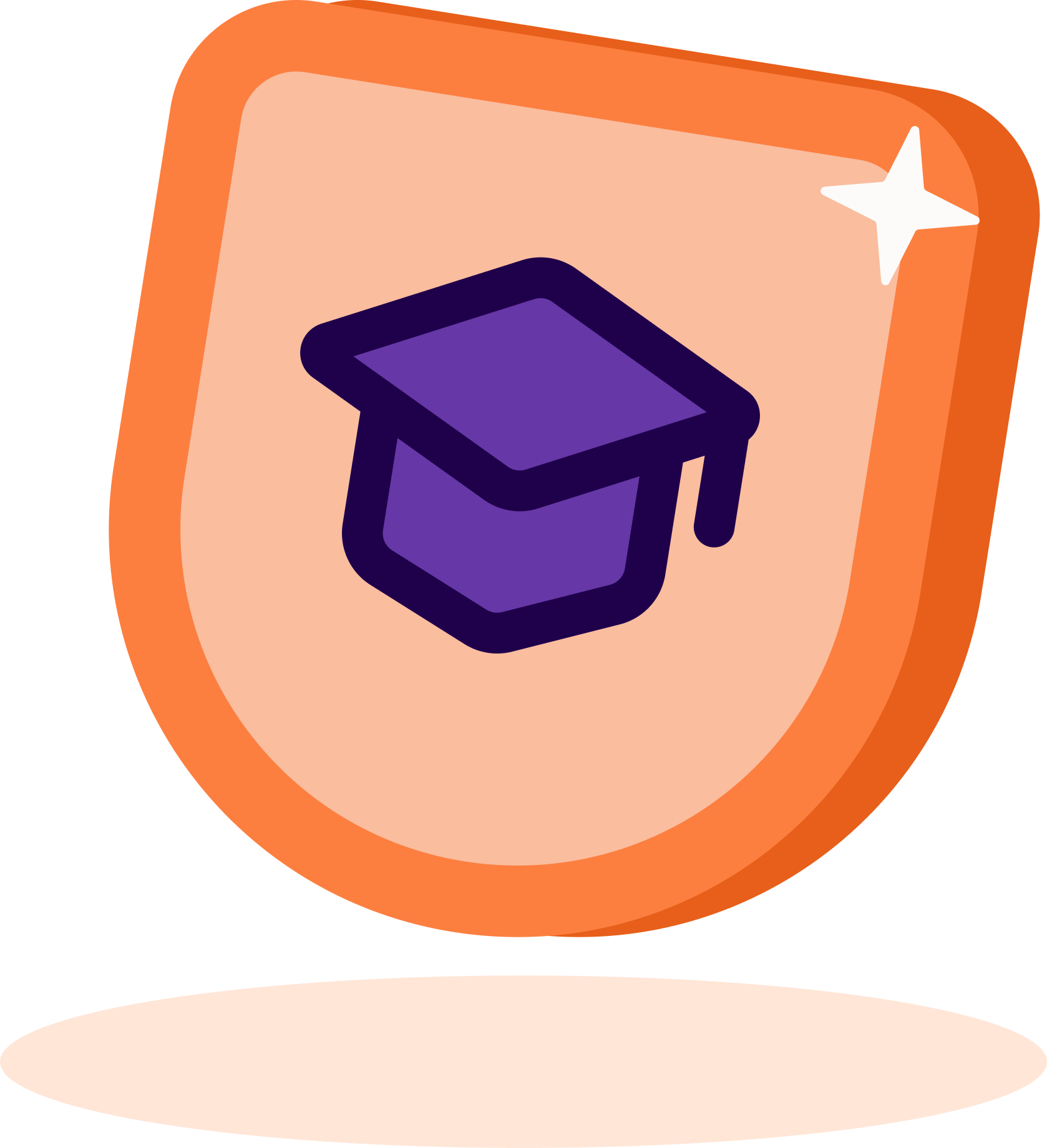 Graduation badge