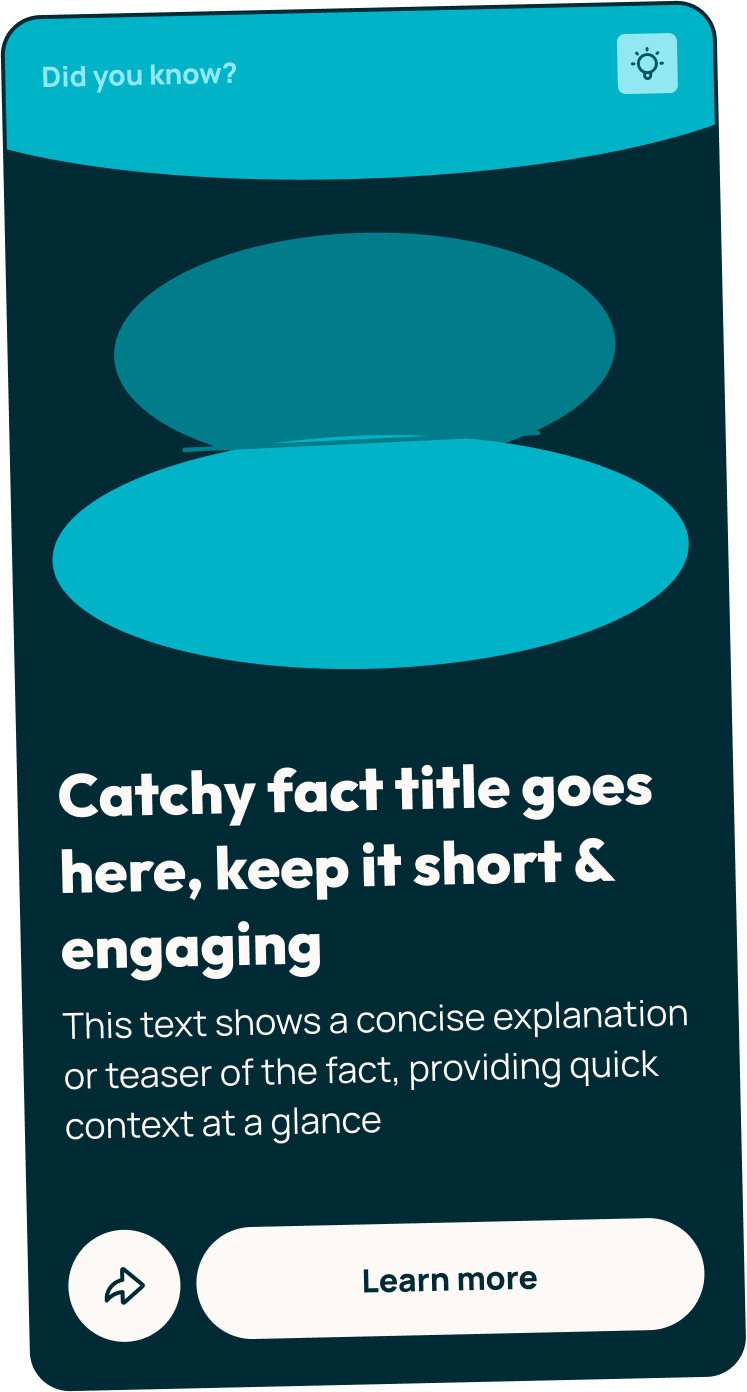 Water.day fact card β abstract pattern